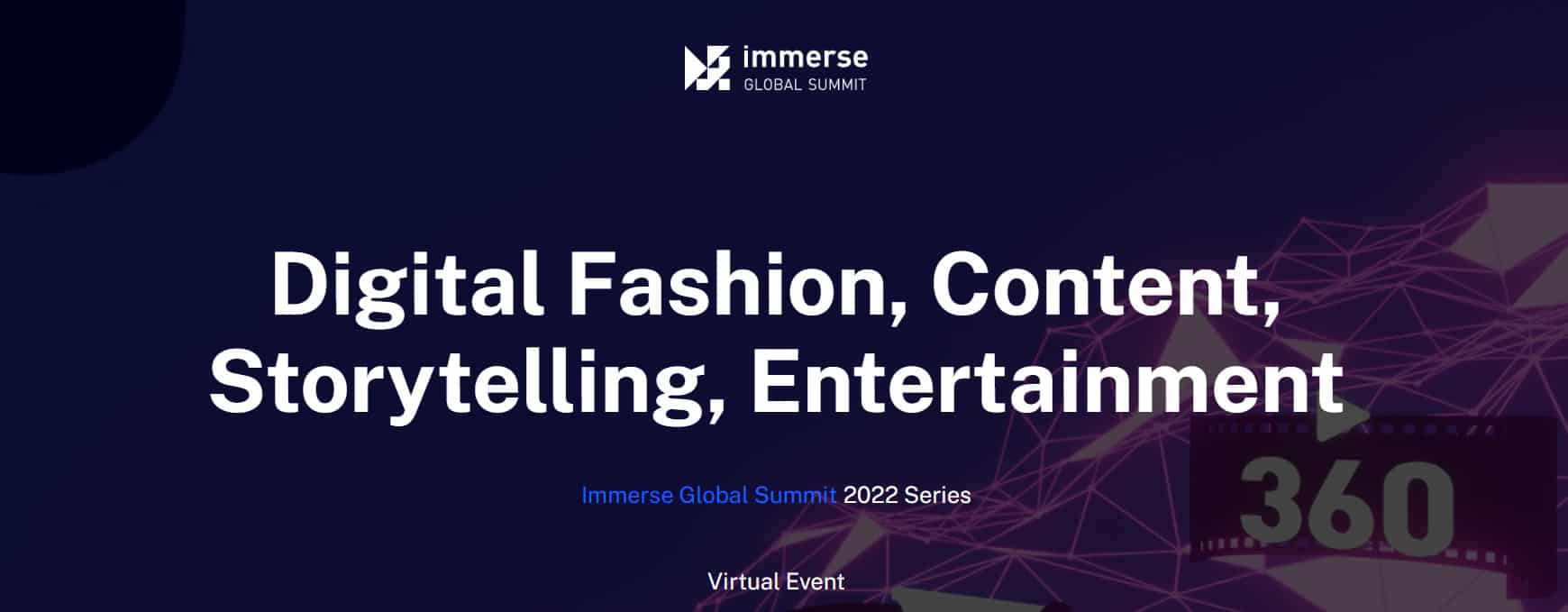 Immerse – 디지털 패션, 콘텐츠, 스토리텔링, 엔터테인먼트