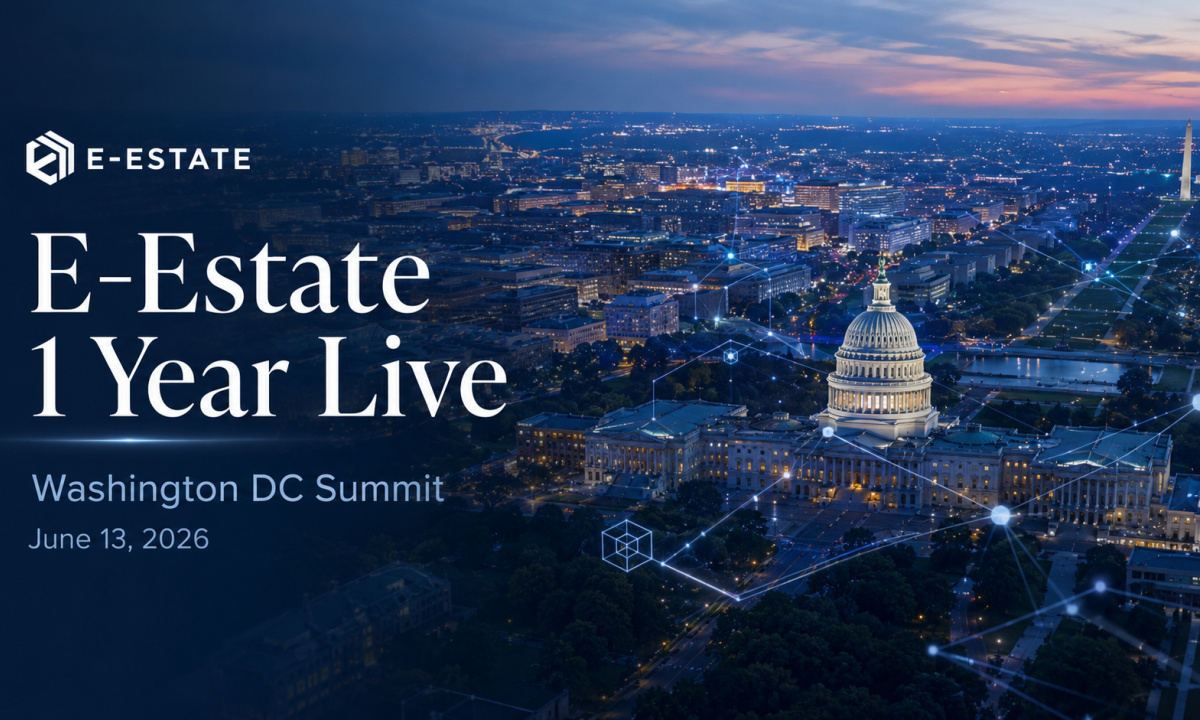 mpost.io - Chainwire - E-Estate Announces 1 Year Live: Washington DC Summit as Real Estate Tokenization Enters Its Next Phase | Metaverse Post
