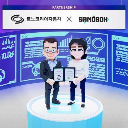 The Sandbox partners with Renault Korea for Metaverse support