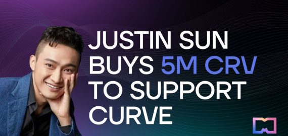 Justin Sun Buys 5m CRV to Support Curve