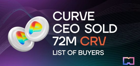 Curve CEO sold 72 Million CRV – List of Buyers