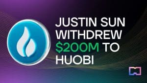 Justin Sun Withdrew $200m to Huobi: Exchange in Trouble?