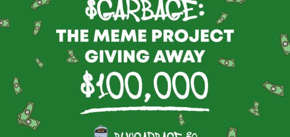 Memecoin Project $Garbage Aims to Launch A $100,000 Giveaway