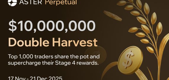Aster Launches Stage 4 Airdrop and $10M Trading Competition to Accelerate Ecosystem Growth