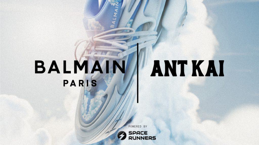 Balmain and Space Runners Announce Generative AI-Powered Sneaker Collaboration with Ant Kai
