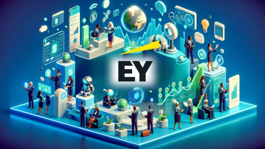 Ernst & Young revela adoção universal de IA entre serviços financeiros