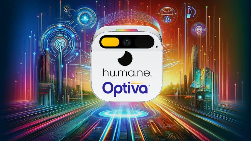 „Humane“ pasirinko „Optiva“ „SaaS“ sprendimą, kad pristatytų savo dirbtinio intelekto maitinamą nešiojamą „Ai Pin“