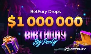 BetFury kaotab oma 1,000,000. aastapäeva tähistamiseks 4 XNUMX XNUMX dollarit