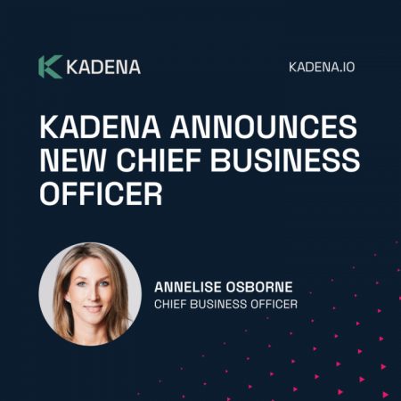Kadena kondigt Annelise Osborne aan als Chief Business Officer