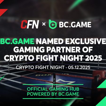 BC.GAME named Exclusive Gaming Partner of Crypto Fight Night 2025