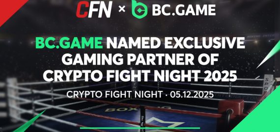 BC.GAME named Exclusive Gaming Partner of Crypto Fight Night 2025