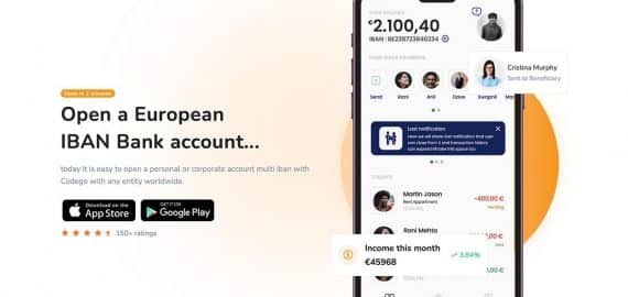 Codego Group Launches CodegoPay – An All-In-One Payment App with IBANs, Cards, and Crypto-EURO Conversions