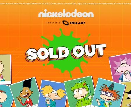 Nickelodeon NFTs currently rank #1 on OpenSea