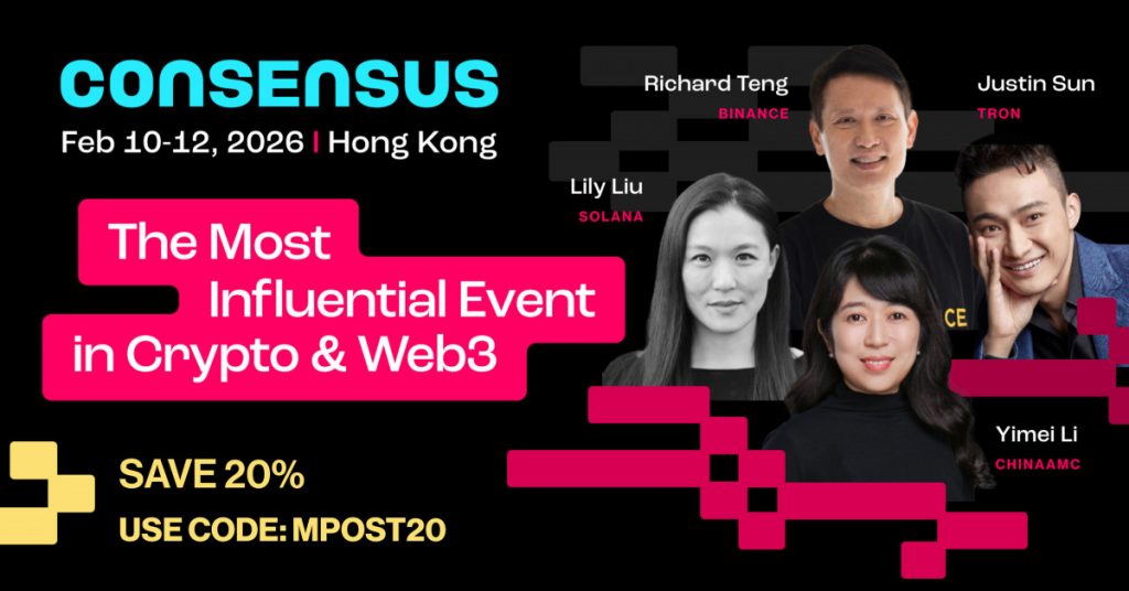 Consensus Hong Kong 2026 to attract 15,000 industry experts through blockchain and Web3 session program