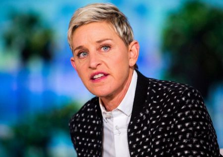Ellen DeGeneres, American actress, comedian, television host.