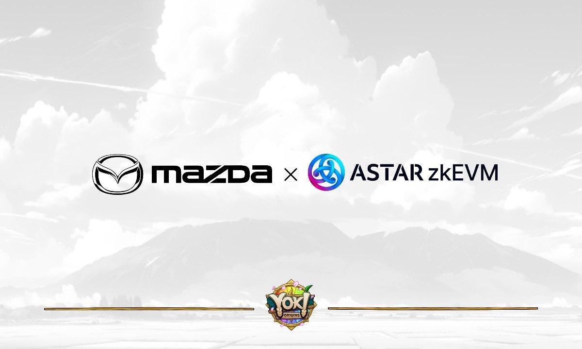 Mazda, una empresa automotriz global, presenta su exclusivo NFTs sobre la campaña de lanzamiento de zkEVM de Astar “Yoki Origins”