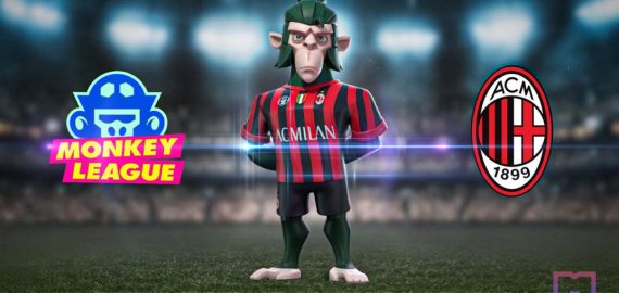 AC Milan partners with MonkeyLeague to develop a Web3 game and an NFT collection