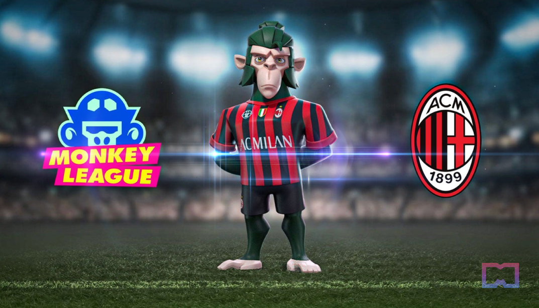 AC Milan partners with MonkeyLeague to develop a Web3 game and an NFT collection