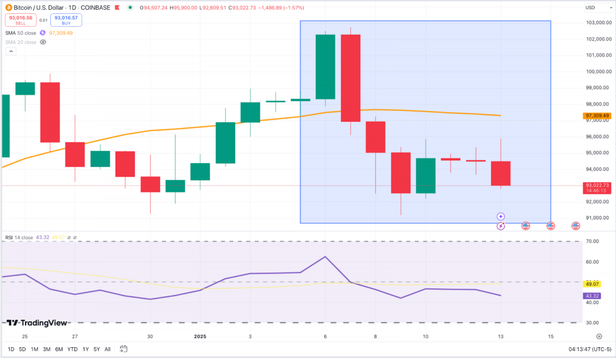 Bitcoin’s rally past $100,000 early in January reignited bullish market sentiment before succumbing to macroeconomic pressures.