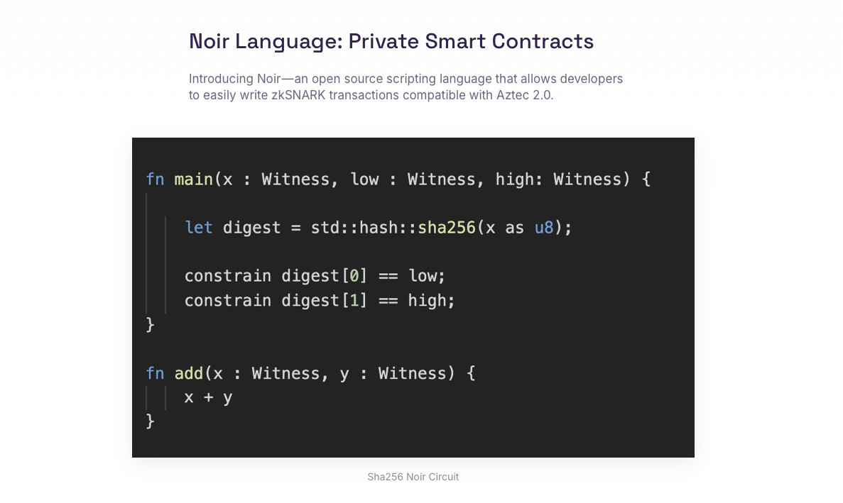 Developers began writing private dApps in Noir as Aztec's testnet unlocked full zk privacy tooling.