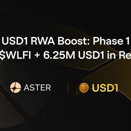 Aster and World Liberty Financial Launch USD1 RWA Boost: Phase 1, Offering 125M $WLFI + 6.25M USD1 in Rewards