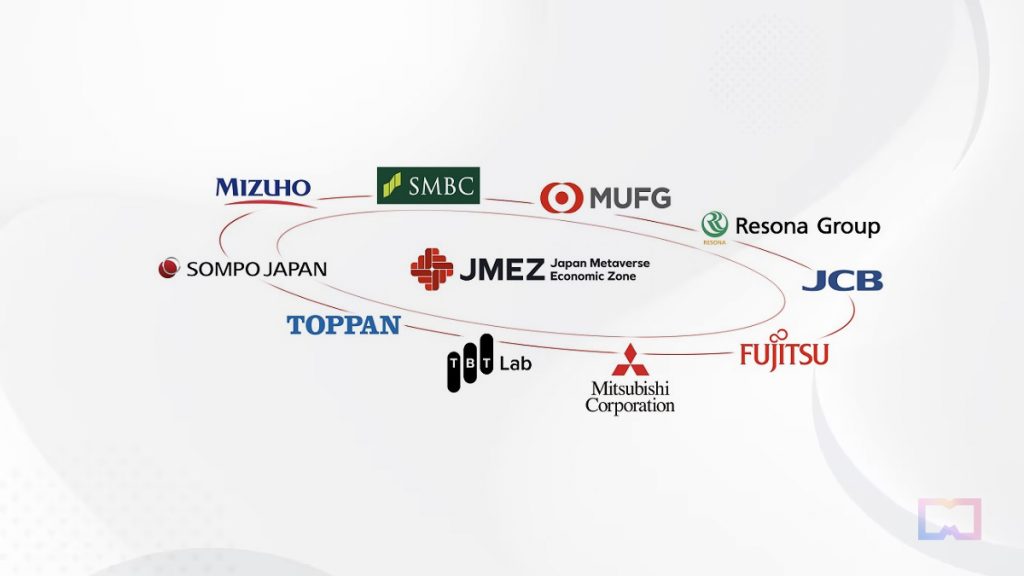 Empresas que fazem parte da Zona Econômica do Metaverso do Japão