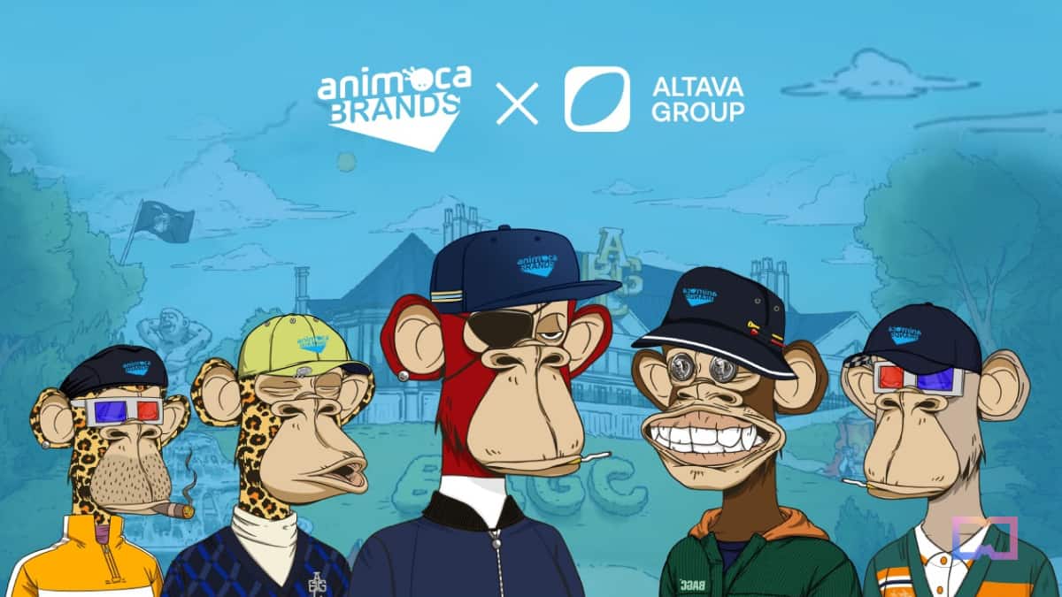 Animoca Brands collabora con ALTAVA per concedere in licenza il suo annoiato Ape Yacht Club NFTs