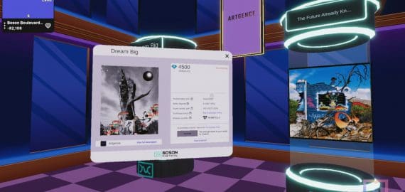 Artgence and Boson Protocol Introduce NFT Art Sale at Metaverse Art Week in Decentraland