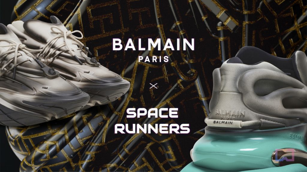 Balmain and Space Runners Introduce The Unicorn Phygital Wearable Collection