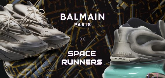 Balmain and Space Runners Introduce The Unicorn Phygital Wearable Collection