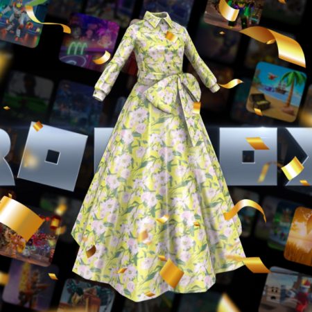 Digital Carolina Herrera dress from NYFW show sold for over $5,000 on Roblox