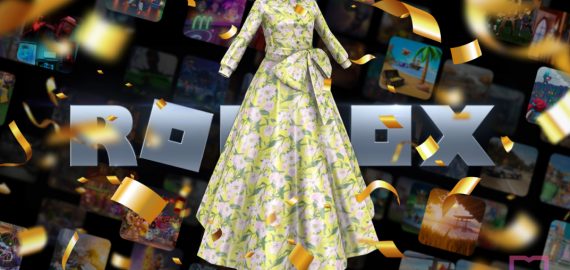 Digital Carolina Herrera dress from NYFW show sold for over $5,000 on Roblox