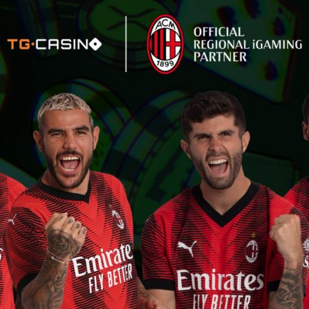 Ново крипто казино TG.Casino става регионален iGaming партньор на AC Milan