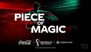 Crypto.com은 코카콜라 및 아티스트 GMUNK와 협력하여 FIFA 월드컵을 출시합니다. NFTs