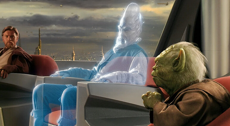 Screen capture from Star Wars: Attack of the Clones