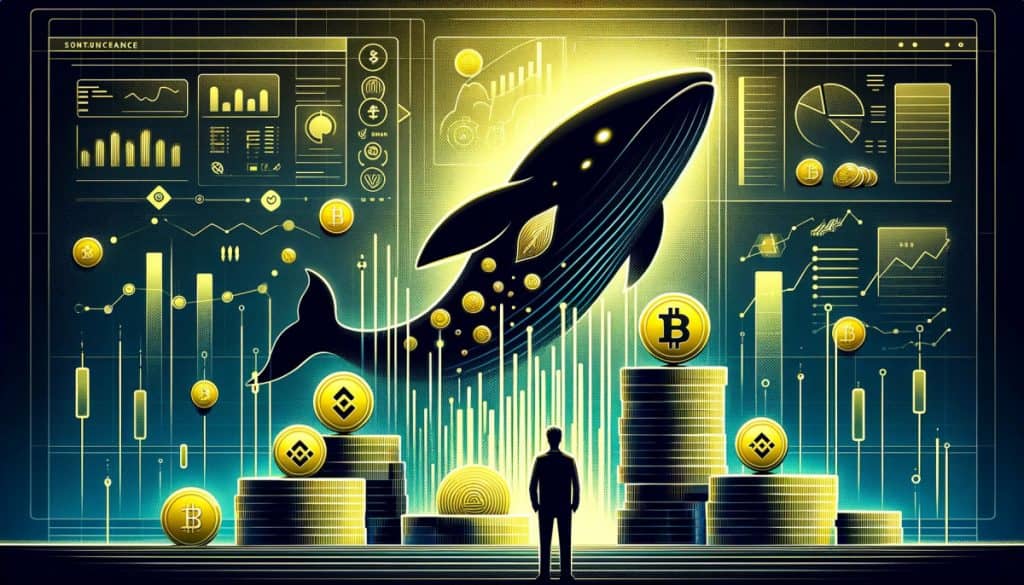 Crypto Whale domnevno kopiči 187 milijonov dolarjev različnih sredstev iz Binance