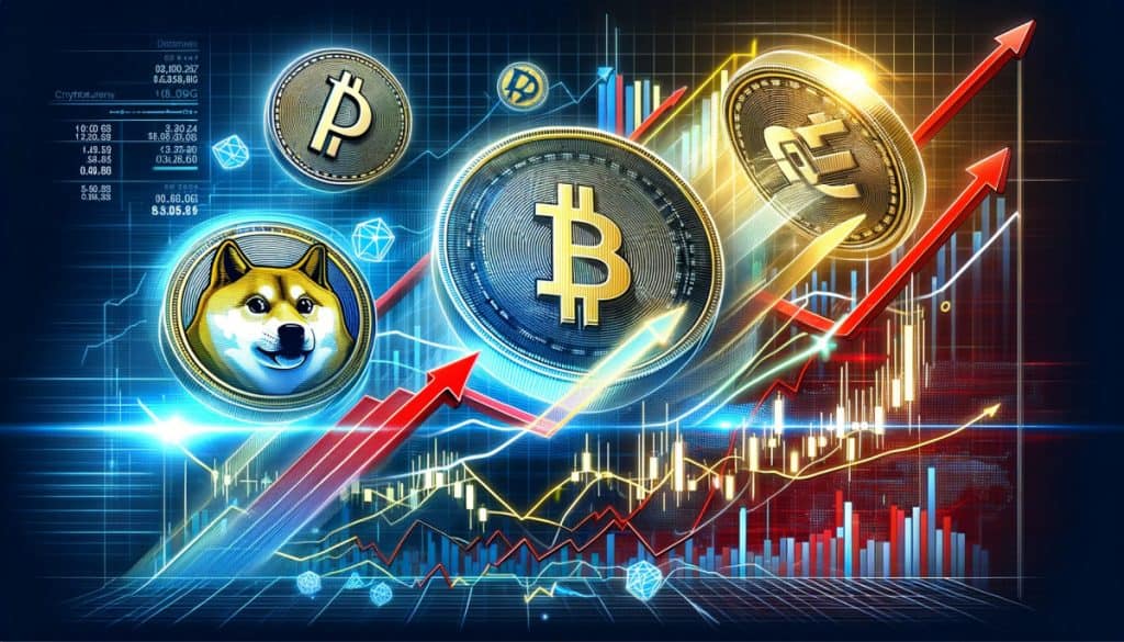 Dogecoin and ORDI Face Substantial Liquidations Amid Market Fluctuations