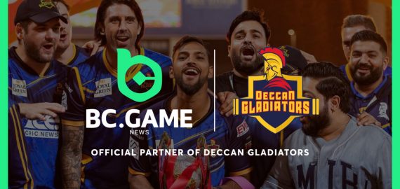 BC.GAME News Backs Deccan Gladiators as Title Sponsor in 2025 Abu Dhabi T10 League