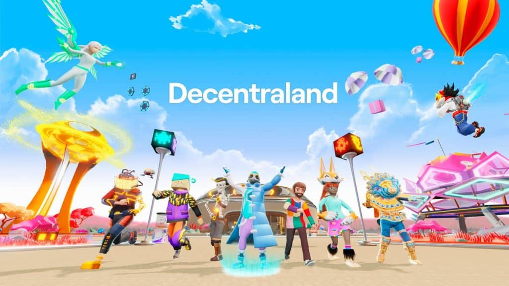 Decentraland is a 3D virtual world browser-based