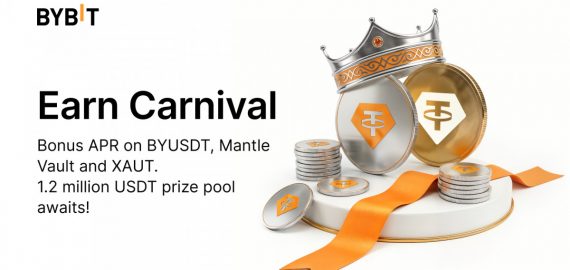 Bybit Boosts Earn Carnival With Bonus APR and New 1.2 Million USDT Prize Pool