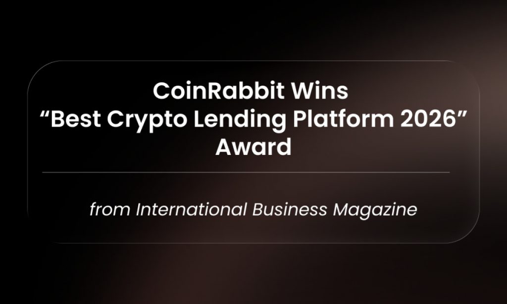 CoinRabbit Wins “Best Crypto Lending Platform 2026” Award from International Business Magazine