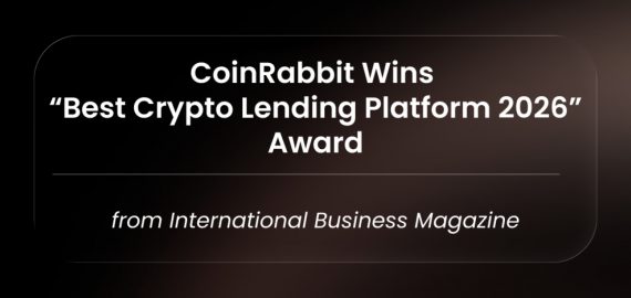 CoinRabbit Wins “Best Crypto Lending Platform 2026” Award from International Business Magazine