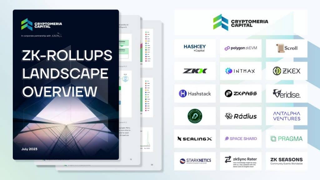 Cryptomeria Capital’s ZK Rollup Report Highlights Competitive Landscape of L2 Solutions on Ethereum