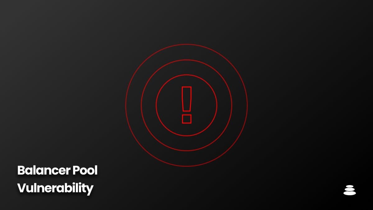Balancer Executes Emergency Procedures after Critical Vulnerability Report. 4% of TVL is Impacted. Balancer Executes Emergency Procedures after Critical Vulnerability Report. 4% of TVL is Impacted.