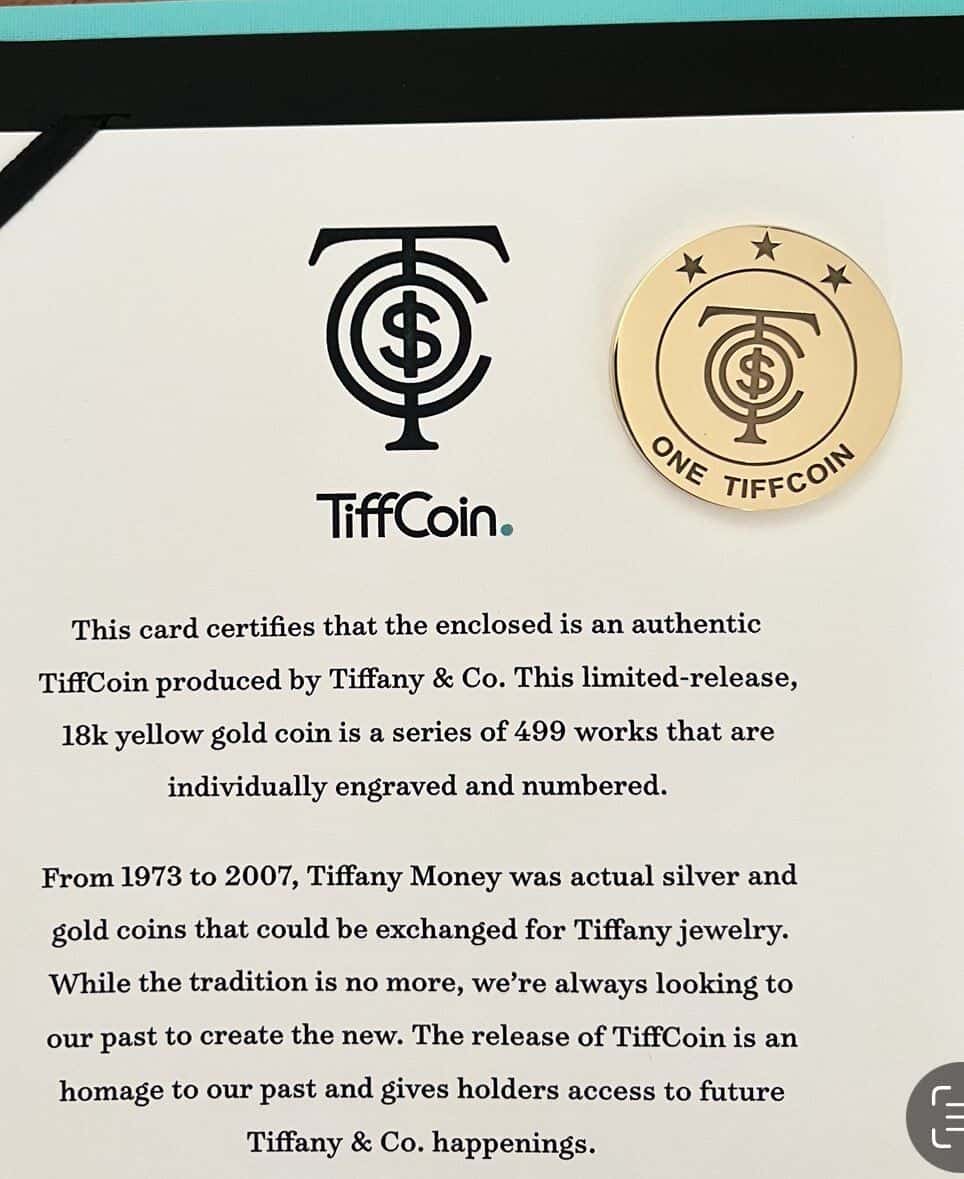 Explore this Tiffany & Co.Jewel rose gold CryptoPunk
