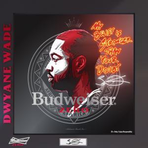 Budweiser Zero partners with Dwyane Wade for an NFT collection