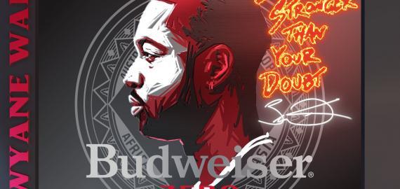 Budweiser Zero partners with Dwyane Wade for an NFT collection