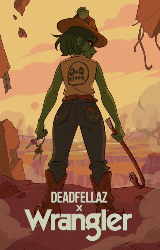 NFT project Deadfellaz announces partnership with Wrangler Jeans