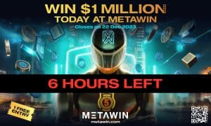 Laikrodžio tiksėjimas: iki jaudinančių MetaWin 6 milijono USDC prizo lenktynių liko 1 valandos