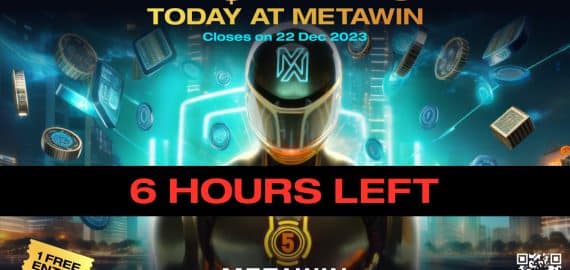 Clock Ticking: 6 Hours Left in MetaWin’s Thrilling $1 Million USDC Prize Race